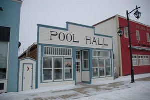 Pool Hall and Barbershop